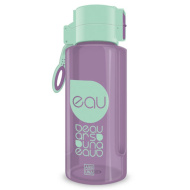 Pastelowy zielono-fioletowy bidon 650 ml