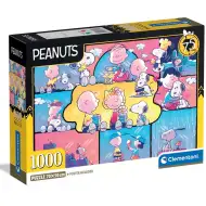 Peanuts 1000-elementowe puzzle z plakatem - Clementoni