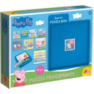 Peppa Pig 8 w 1 progresywne puzzle 25 elementów – Lisciani