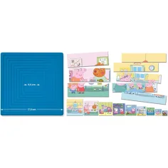 Peppa Pig 8 w 1 progresywne puzzle 25 elementów – Lisciani zdjęcie 2