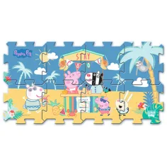 Peppa Pig na wakacjach puzzle piankowe - Trefl zdjęcie 2