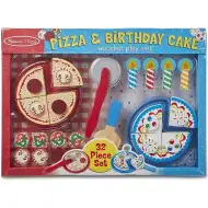 Pieczenie i gotowanie: Zestaw urodzinowy tort i pizza - Melissa &amp; Doug