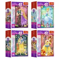 Piękne Księżniczki Disneya 54-elementowe mini puzzle w różnych wersjach - Trefl