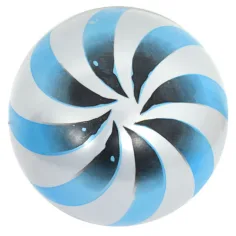 Piłka gumowa z wzorem 23 cm w różnych kolorach zdjęcie 3