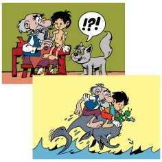 Pinokio (z ilustracjami Attili Dargaya) film na slajdach zdjęcie 2