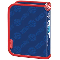 Piórnik rozkładany Cars niebiesko-czerwony 20,5cm x 13,5cm x 3,5cm zdjęcie 2