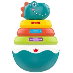 Piramida pierścieniowa z dinozaurami - gra edukacyjna zdjęcie 2