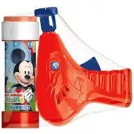 Pistolet do baniek mydlanych Mickey Mouse 60 ml z dodatkowym wkładem.
