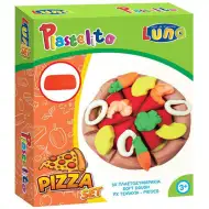 Plastelito zestaw do pizzy z masą plastyczną i foremkami