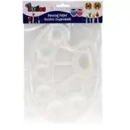 Plastikowa owalna paleta malarska