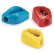 Plastikowa temperówka z 1 otworem, dostępna w różnych kolorach - Carioca