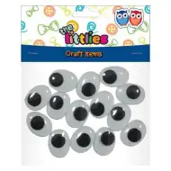 Plastikowe oczy 7mm 100 sztuk