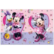 Plastikowy obrus z motywem Myszki Minnie i Daisy, 120x180 cm