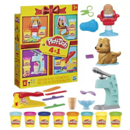 Play‑Doh: Mini Bundle 4 w 1 klasyczna kolekcja zabawek — zestaw plasteliny - Hasbro