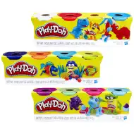 Play-Doh 4 kolorowe tubki ciastoliny - Hasbro