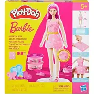 Play-Doh: Barbie serca i korona z włosów – zestaw z lalką – Hasbro