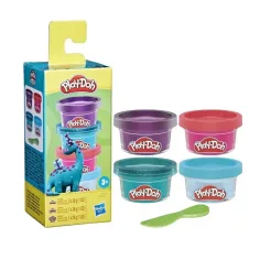 Play-Doh: Dinozaury - mini zestaw 4-ciastolinowy - Hasbro zdjęcie 2