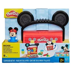 Play-Doh: Disney Jr. On-The-Go Mickey przenośny zestaw z ciastoliną - Hasbro
