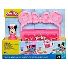 Play-Doh: Disney Jr. On-The-Go Minnie — przenośny zestaw ciastoliny - Hasbro