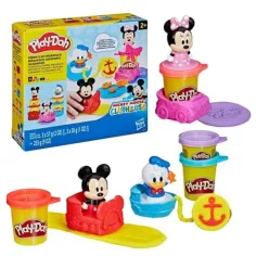Play-Doh: Disney Jr. Stamp & Go Megapack zestaw ciastoliny - Hasbro