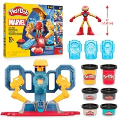 Play-Doh Marvel: Avengers Laboratorium do produkcji zbroi Iron Mana ze światłem i dźwiękiem - Hasbro zdjęcie 2