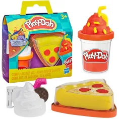 Play-Doh: Treats To Go Pizza i milkshake — zestaw z ciastoliną - Hasbro zdjęcie 2