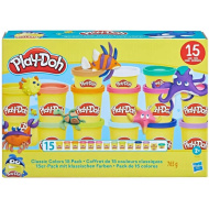 Play-Doh: Zestaw 15 klasycznych kolorów plasteliny - Hasbro