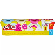 Play-Doh: Zestaw 4 słoiczków specjalnej ciastoliny - Hasbro