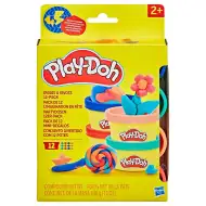 Play-Doh: Zestaw przekąsek i poczęstunków z 12 ciastolinami - Hasbro