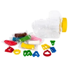 Play-Dough: Heroes zestaw ciastoliny z pociągiem 8x15g zdjęcie 2