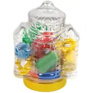 Play-Dough: Zamek bohaterów zestaw ciastoliny 8x15g
