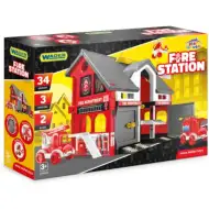 Play House: Duży zestaw strażacki z pojazdami - Wader
