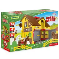 Play House: Zestaw do zabawy w stadninę koni z akcesoriami - Wader