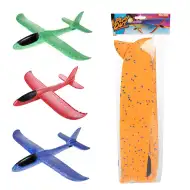 Play Out: Samolot do samodzielnego montażu ze styropianu, w różnych kolorach, 1 szt.