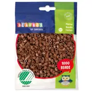 PlayBox: 1000 sztuk koralików do prasowania MIDI 5 mm w kolorze nugatowego brązu