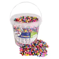 PlayBox: 5 mm MIDI prasowane koraliki, 10 000 sztuk w 10 różnych kolorach