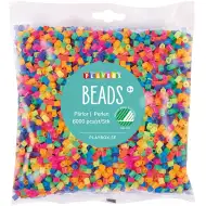 PlayBox: 5 mm koraliki do prasowania MIDI w neonowych kolorach, opakowanie 6000 szt.