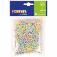 PlayBox: 5mm MIDI koraliki do prasowania - Kolory pastelowe, opakowanie 1000 sztuk