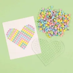 PlayBox: 5mm MIDI koraliki do prasowania - Kolory pastelowe, opakowanie 1000 sztuk zdjęcie 3