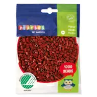 PlayBox: 5mm MIDI koraliki do prasowania 1000 sztuk w brązowo-czerwonym kolorze