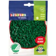 PlayBox: 5mm MIDI koraliki do prasowania 1000 sztuk w kolorze zieleni dżungli