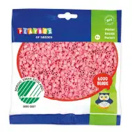 PlayBox: 5mm MIDI koraliki do prasowania 6000 sztuk w kolorze pastelowego różu