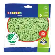PlayBox: 5mm MIDI koraliki do prasowania 6000 sztuk w kolorze pastelowej zieleni