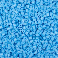 PlayBox: 5mm MIDI koraliki do prasowania w kolorze jasnoniebieskim, opakowanie 6000 sztuk zdjęcie 2