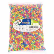 PlayBox: 5mm MIDI neon kolorowe koraliki do prasowania, opakowanie 10.000 sztuk