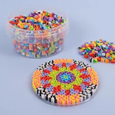 PlayBox: 5mm MIDI prasowalne koralikowe paski 1000 sztuk w różnych kolorach zdjęcie 2