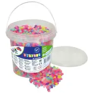 PlayBox: 5mm MIDI prasowane błyszczące koraliki mix 5000 sztuk