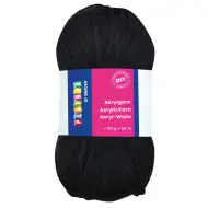PlayBox: Akrylowa włóczka 50g czarna