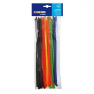 PlayBox: Chenille druty podstawowe kolory 50 sztuk 6mm