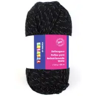 PlayBox: Czarna włóczka 50g